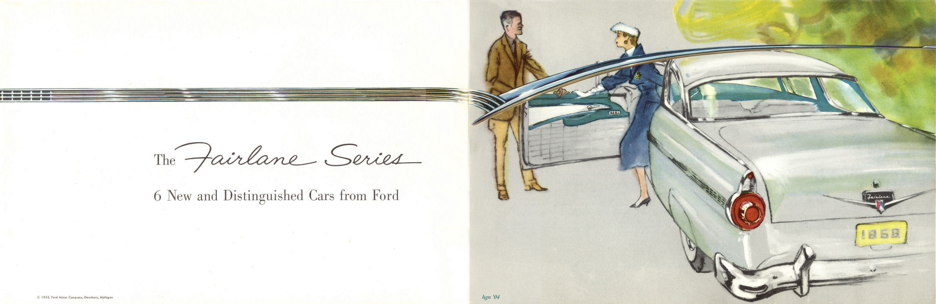 1956 Ford Fairlane Brochure Page 9